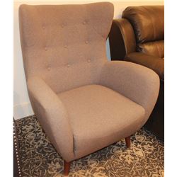 MADRID GREY ACCENT CHAIR