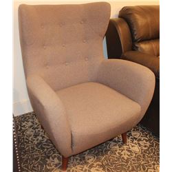 MADRID GREY ACCENT CHAIR
