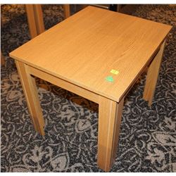 OAK END TABLES