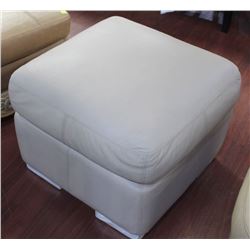 SOFIANA LEATHER OTTOMAN