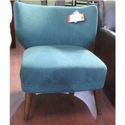 MONACO BLUE GREEN ACCENT CHAIR