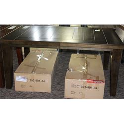 COGBURN TABLE WITH 6 CHAIRS