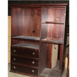 LARGE 3 DRAWER ARMOIRE