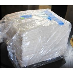 FIVE DOZEN OF BEIGE HAND TOWELS