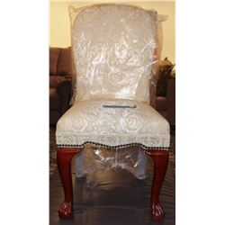 LOT OF 2 CHATTY QUEEN ANNE STUDDED CHAIR