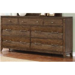 RALSTON 9 DRAWER DRESSER