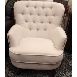 FAVIO IVORY ACCENT CHAIR