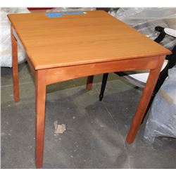 PARSONS NATURAL WOOD 30'' TABLE