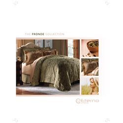 FRONDE KING TOP OF BED SETS