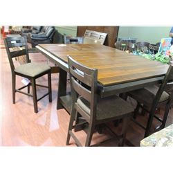 WINCHESTER RECTANGULAR DINING TABLE W/ 4 CHAIRS