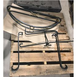 SILVER X & O SOFA TABLE