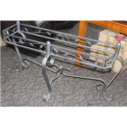 GRAPE LEAF SOFA TABLE BASE ONLY,NO GLASS