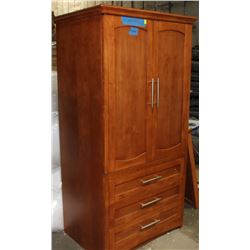 OAK ARMOIRE