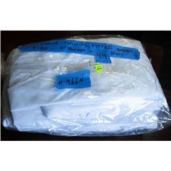 ONE DOZEN OF T180 TWIN XL FITTED SHEETS