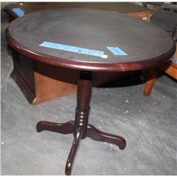 DARK ROUND 30" TABLE