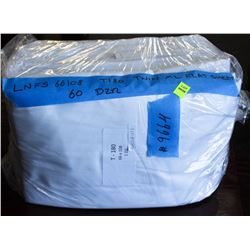 ONE DOZEN OF T180 TWIN XL FLAT SHEETS