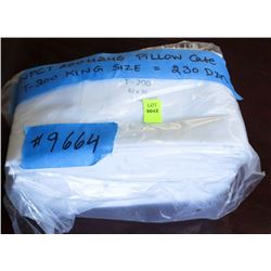 ONE DOZEN OF T200 KING PILLOW CASES