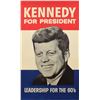 Image 1 : John F. Kennedy 1960 Campaign Poster