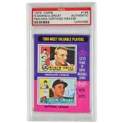 Roger Maris and Dick Groat