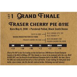 Fraser cherry pie 811e