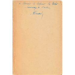 Waves and Electrons Book from Niels Bohr's Personal Library