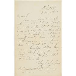 Michael Faraday Autograph Letter Signed