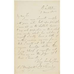 Michael Faraday Autograph Letter Signed