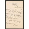 Image 1 : Joseph Lister Autograph Letter Signed