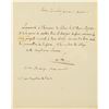 Image 1 : Jean-Baptiste Lamarck Autograph Letter Signed