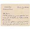 Image 1 : Louis de Broglie Autograph Letter Signed