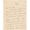 Image 1 : Oliver Lodge Autograph Letter Signed
