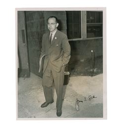 Jonas Salk Signed Photograph