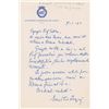 Image 1 : Emilio Segre Autograph Letter Signed