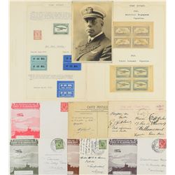 Air Mail Covers, Photographs, and Postcards