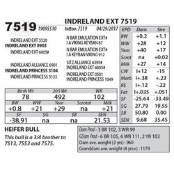 INDRELAND EXT 7519