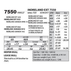 INDRELAND EXT 7550