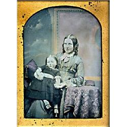 Daguerreotype, English Mother and Child