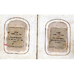 Tintype pair, But It's All in the Imprint!