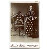 Image 1 : Cabinet Card, Advertising Lady for the State Bank