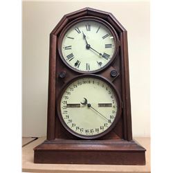 Double Dial Seth Thomas Shelf Clock