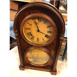 Rosewood Atkins Shelf Clock