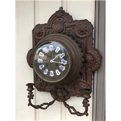 French Bronze Clock