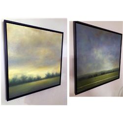 Set of 2 Oil Paintings