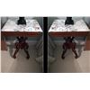 Image 1 : 2 Matching Marble Top Tables