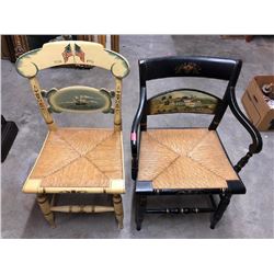 2 Hitchcock Chairs