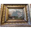 Image 1 : Vintage Painting in Ornate Gold Gilt Frame