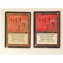 2 MTG Candelabra of Tawnos Cards