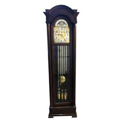 5 Chimes Mahogany Grandfather Clock