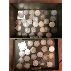 50 US Morgan Silver Dollars