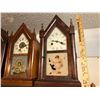 Image 5 : 3 Miniature Steeple Clocks